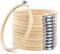 12 Pieces 7 Inch Embroidery Hoops, Cross Stitch Hoops Embroidery Circle for Art Craft Sewing, Wall Hanging, and DIY Embroidery Craft
